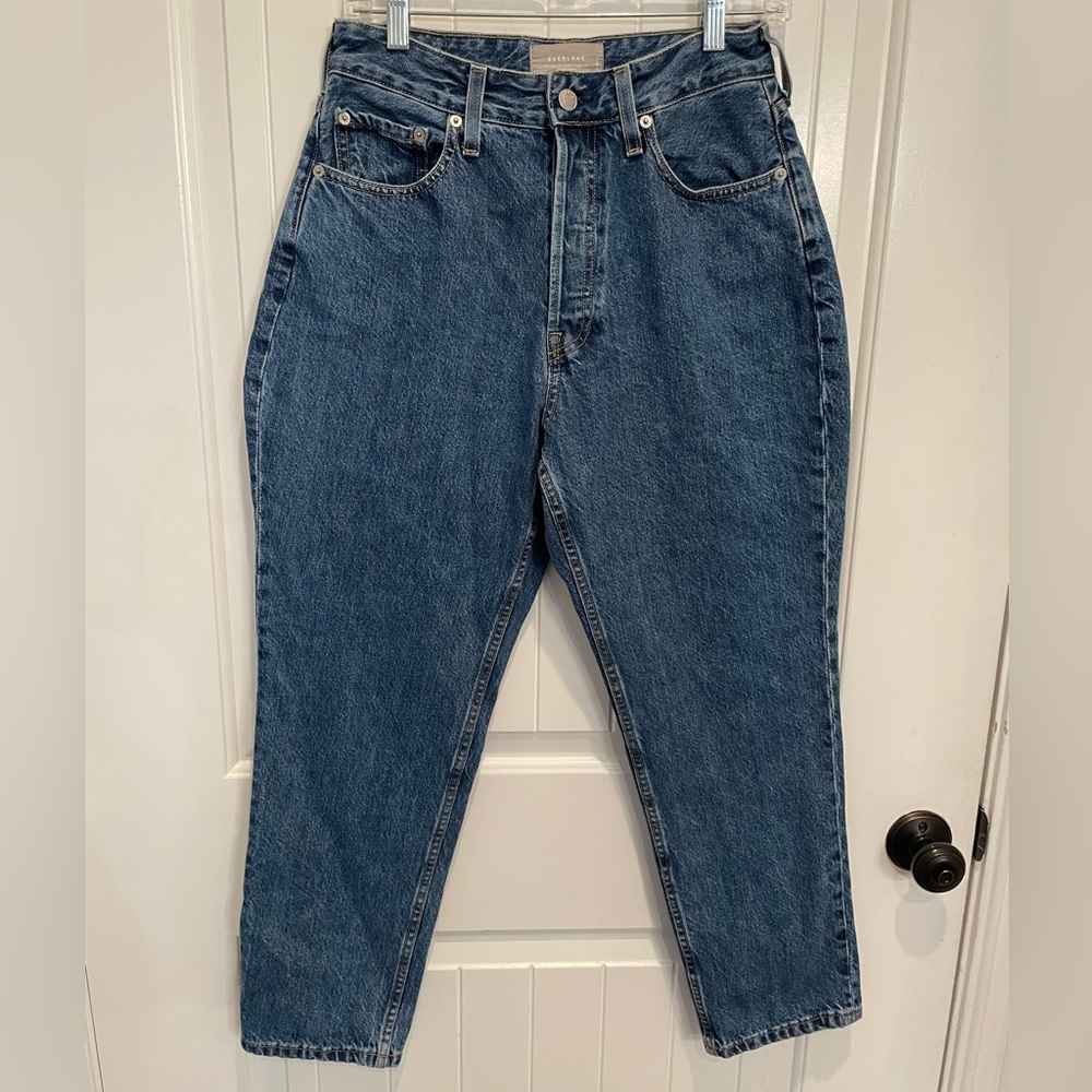 Everlane the curvy 90s cheeky straight jean organic cotton